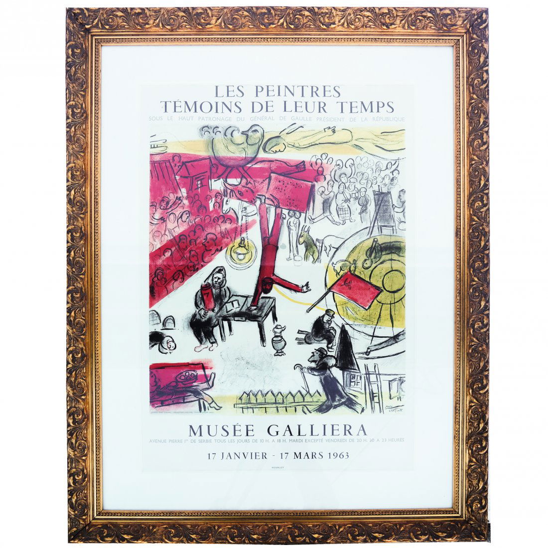 Marc CHAGALL: Musee Galliera - Poster (1 of 4)