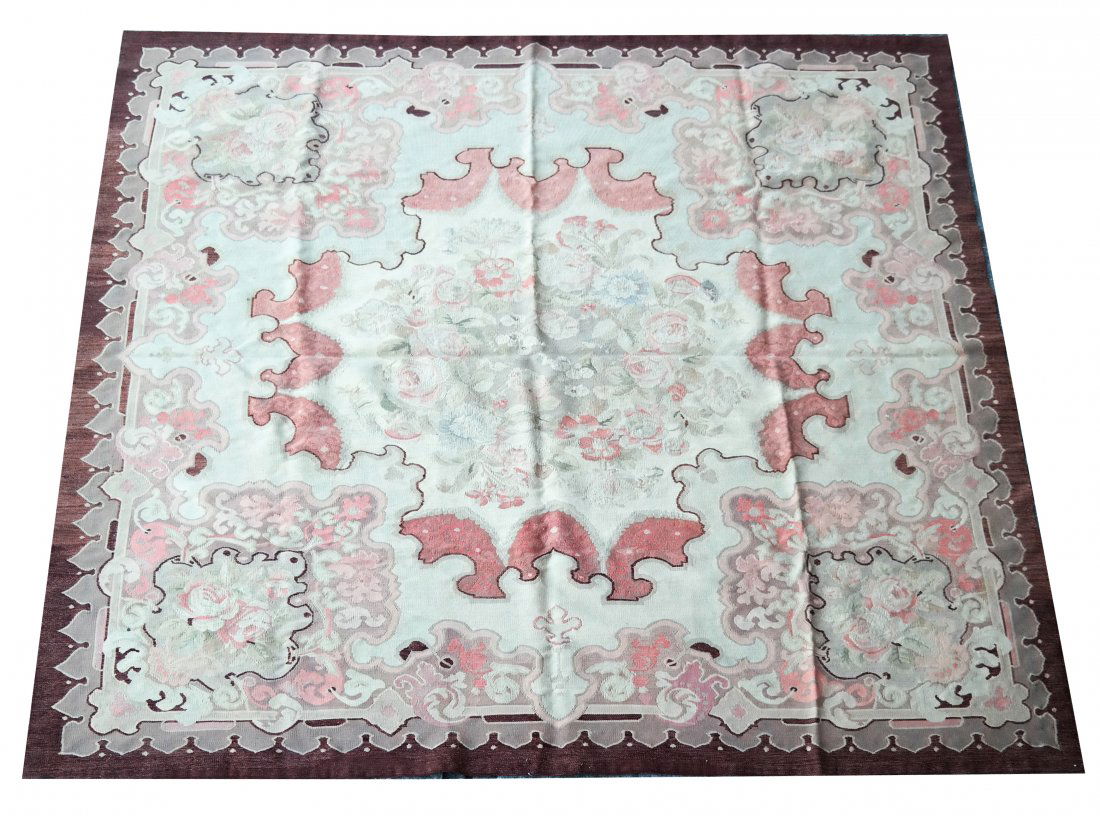 Aubusson Carpet, Circa 1900 (1 of 7)
