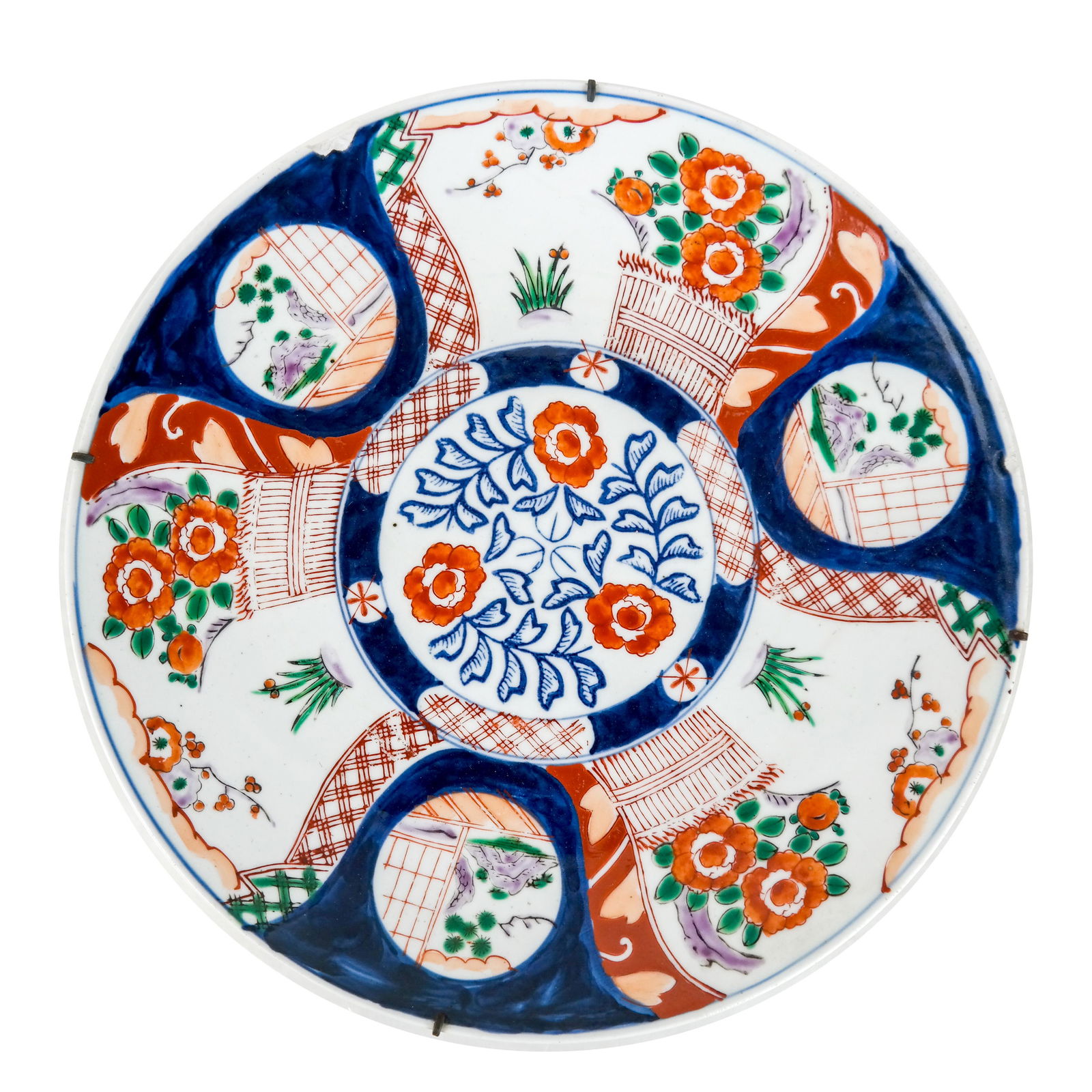 Imari Porcelain Plate (1 of 7)