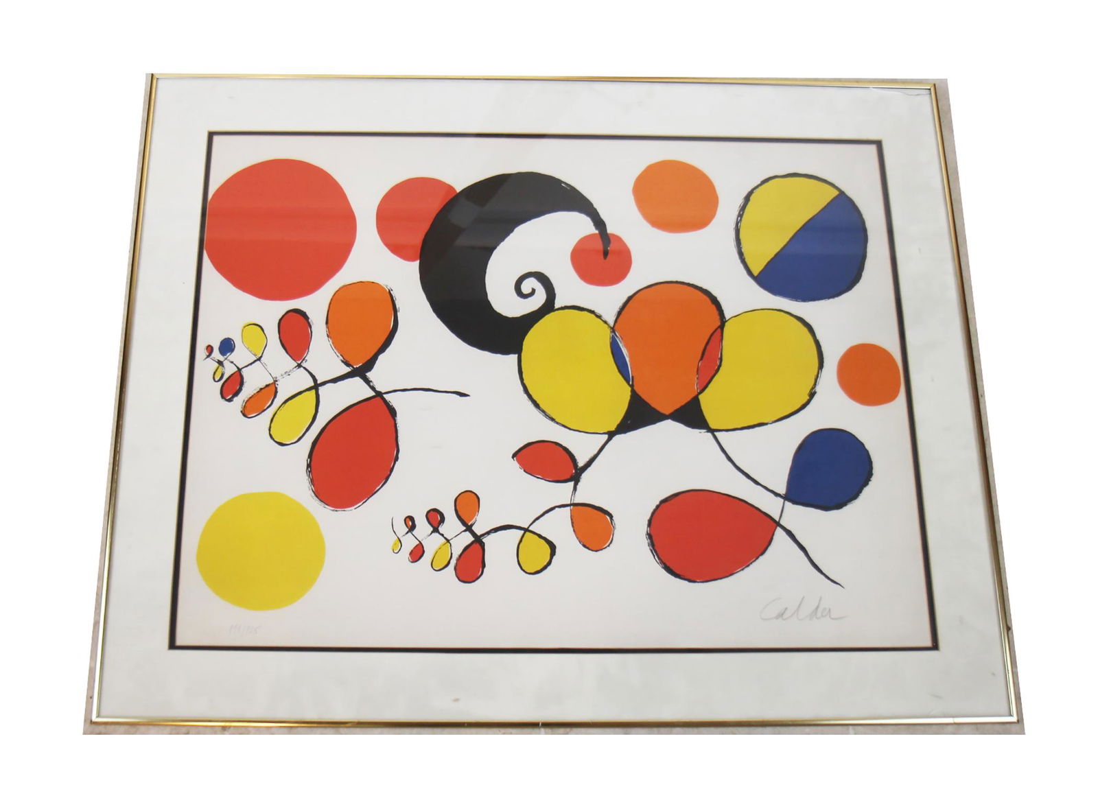 Alexander CALDER: Abstract - Lithograph (1 of 4)