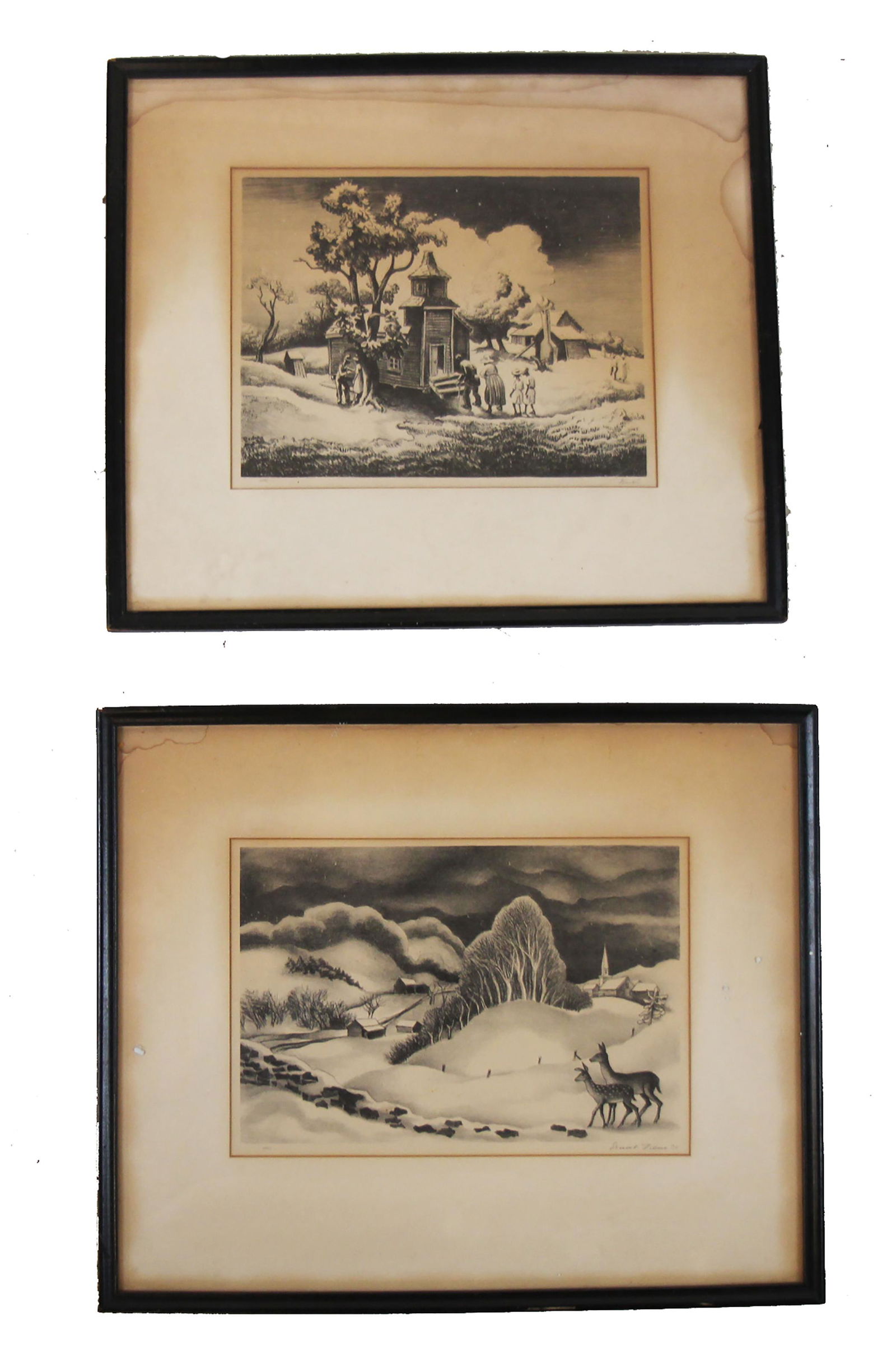 Two Vintage Repro Prints (1 of 6)