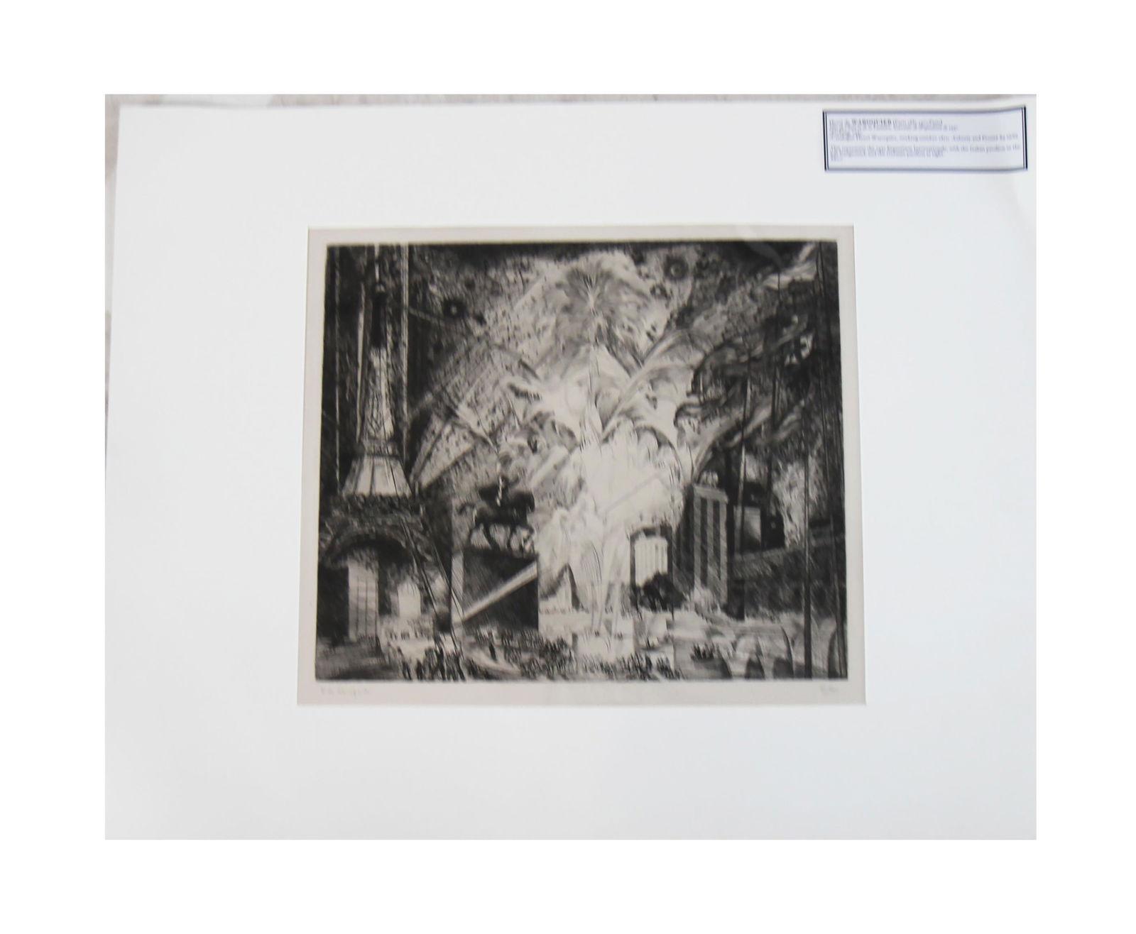 Henri de WAROQUIER: "Festival..."- Etching (1 of 6)