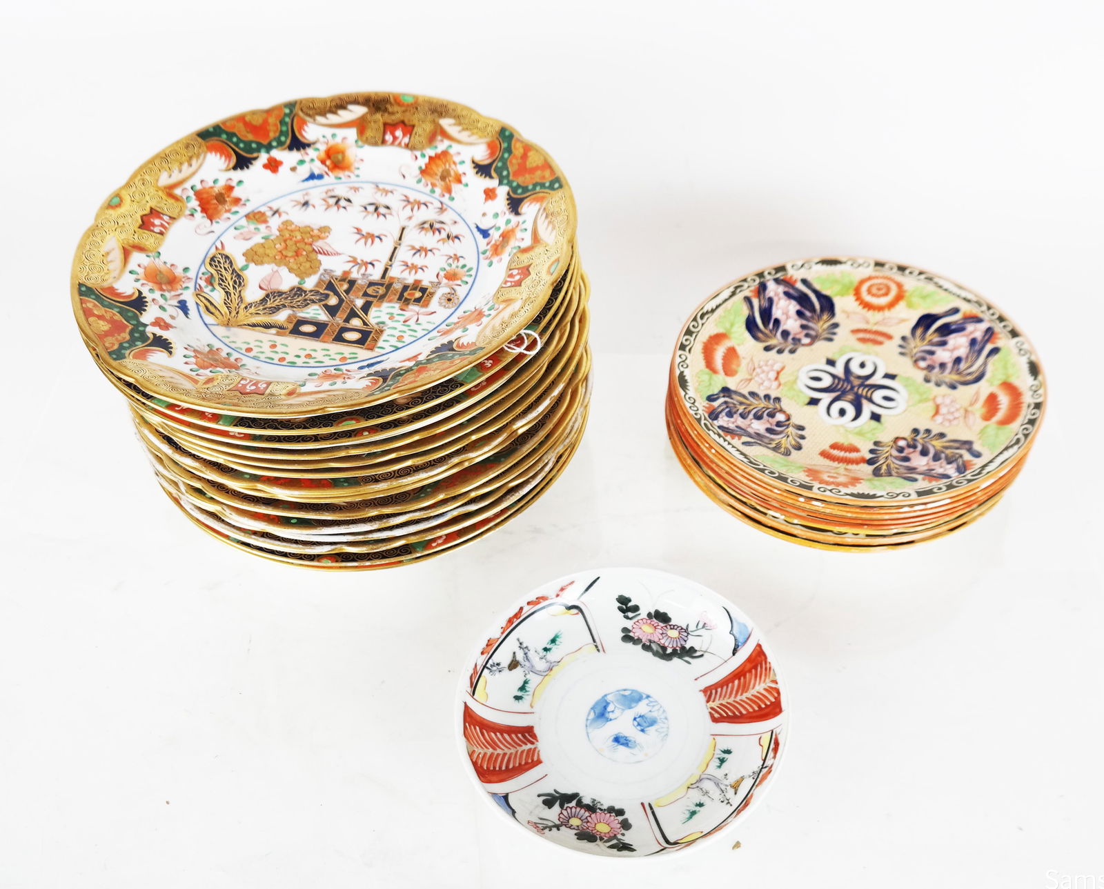 Royal Crown Derby Imari Porcelain - 28 Pcs. (1 of 9)