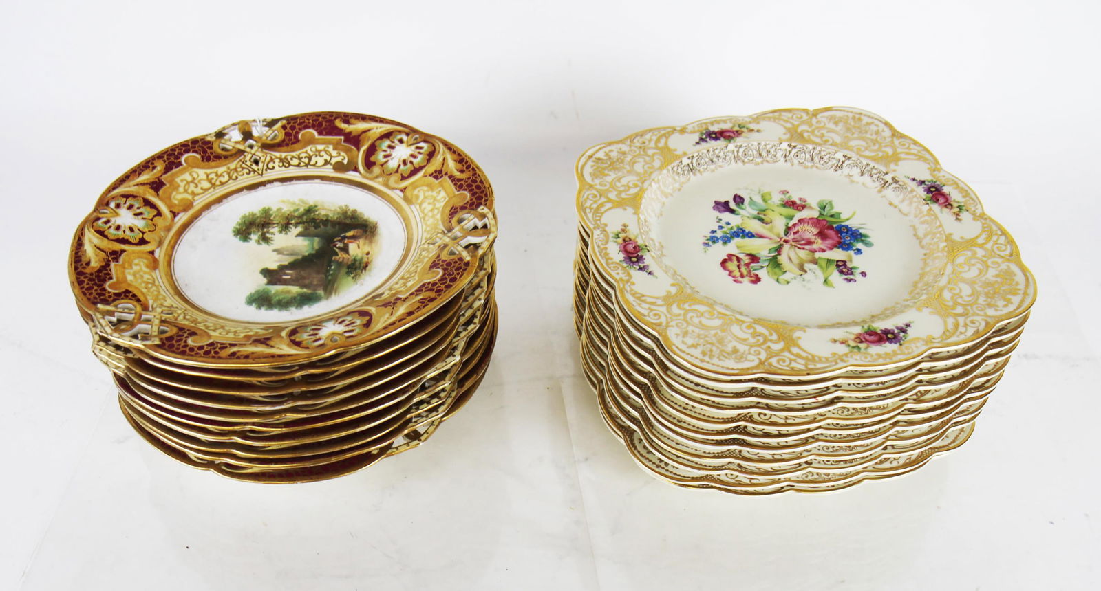 Two Sets of Salad Plates - 20 Pcs (1 of 7)