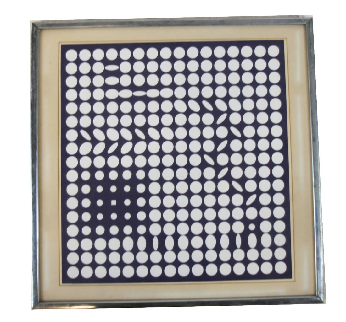 After Victor VASARELY: Op Art (1 of 4)