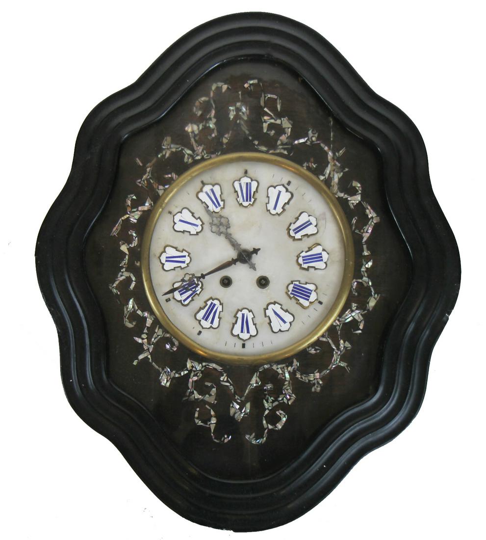 French Wall Regulator Clock (1 of 8)