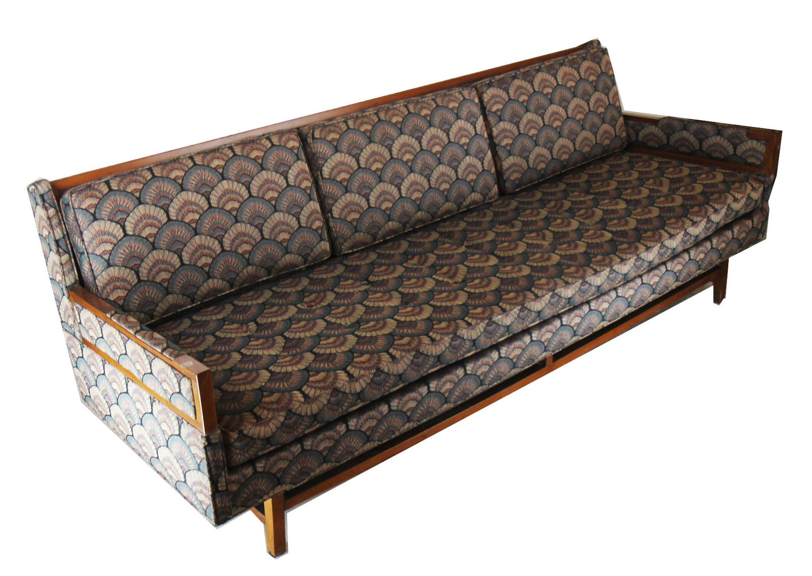 Danish Modern Three Seat Sofa (1 of 5)