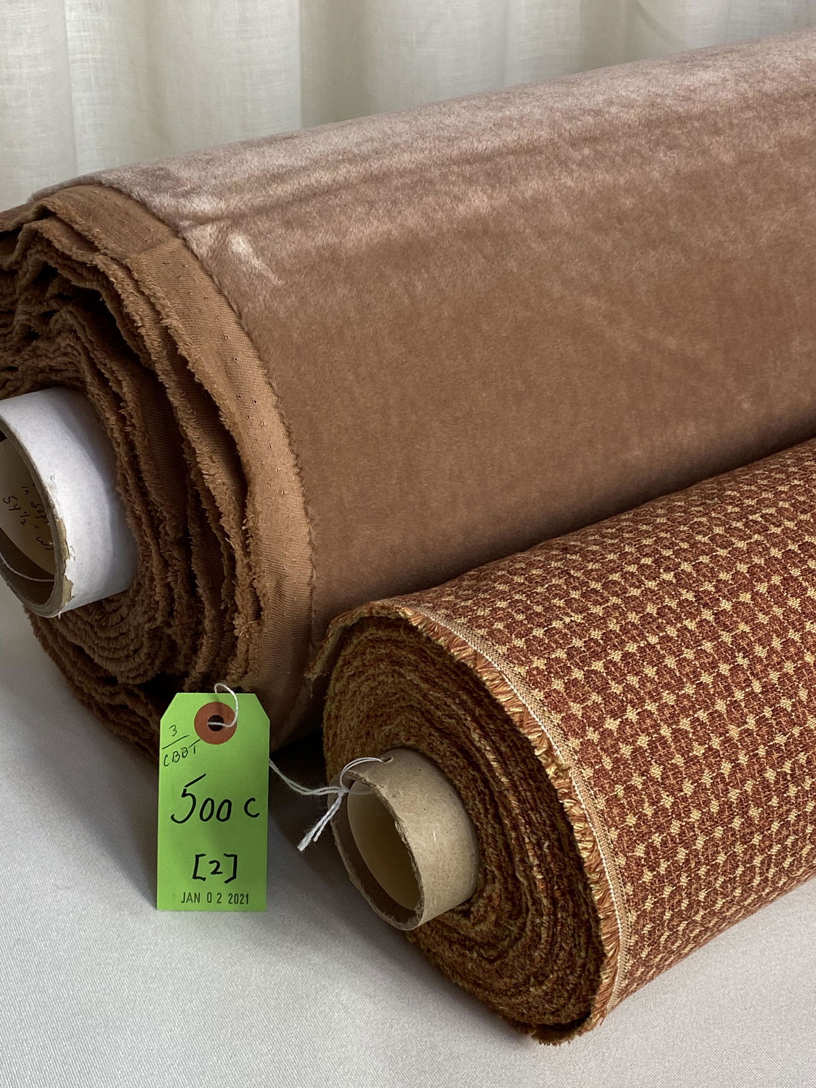 Rogers & Goffigon Mohair & Companion Fabric (1 of 3)