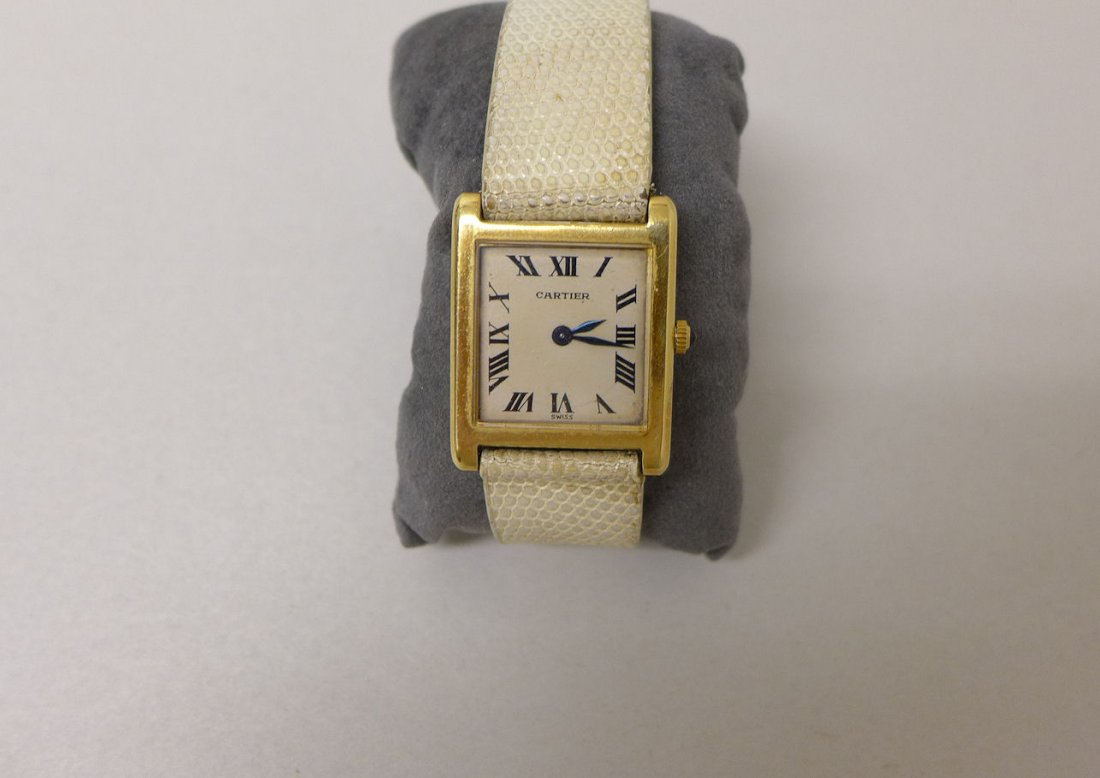 Piaget for Cartier 18K Gold Tank Watch (1 of 13)