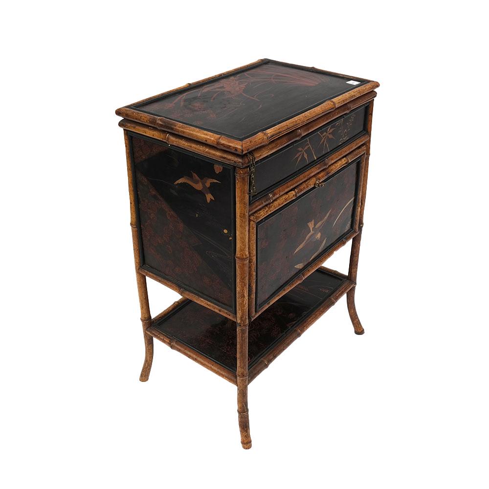 19th C. Chinoiserie Bamboo Stand (1 of 9)