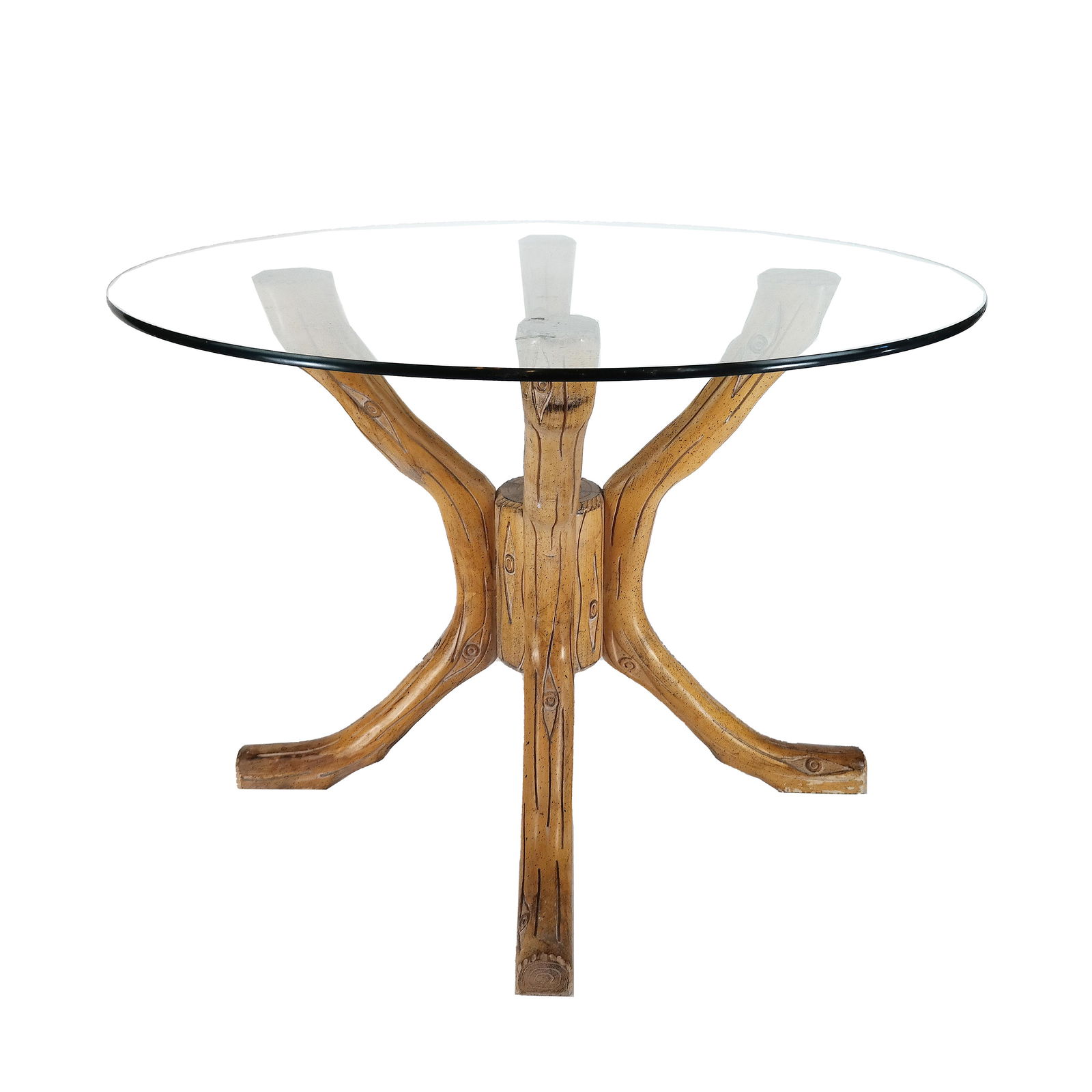 Tree Design Glass Top Center Table (1 of 7)