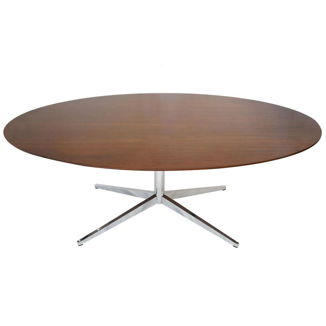 Florence Knoll Modern Oval Table (1 of 6)