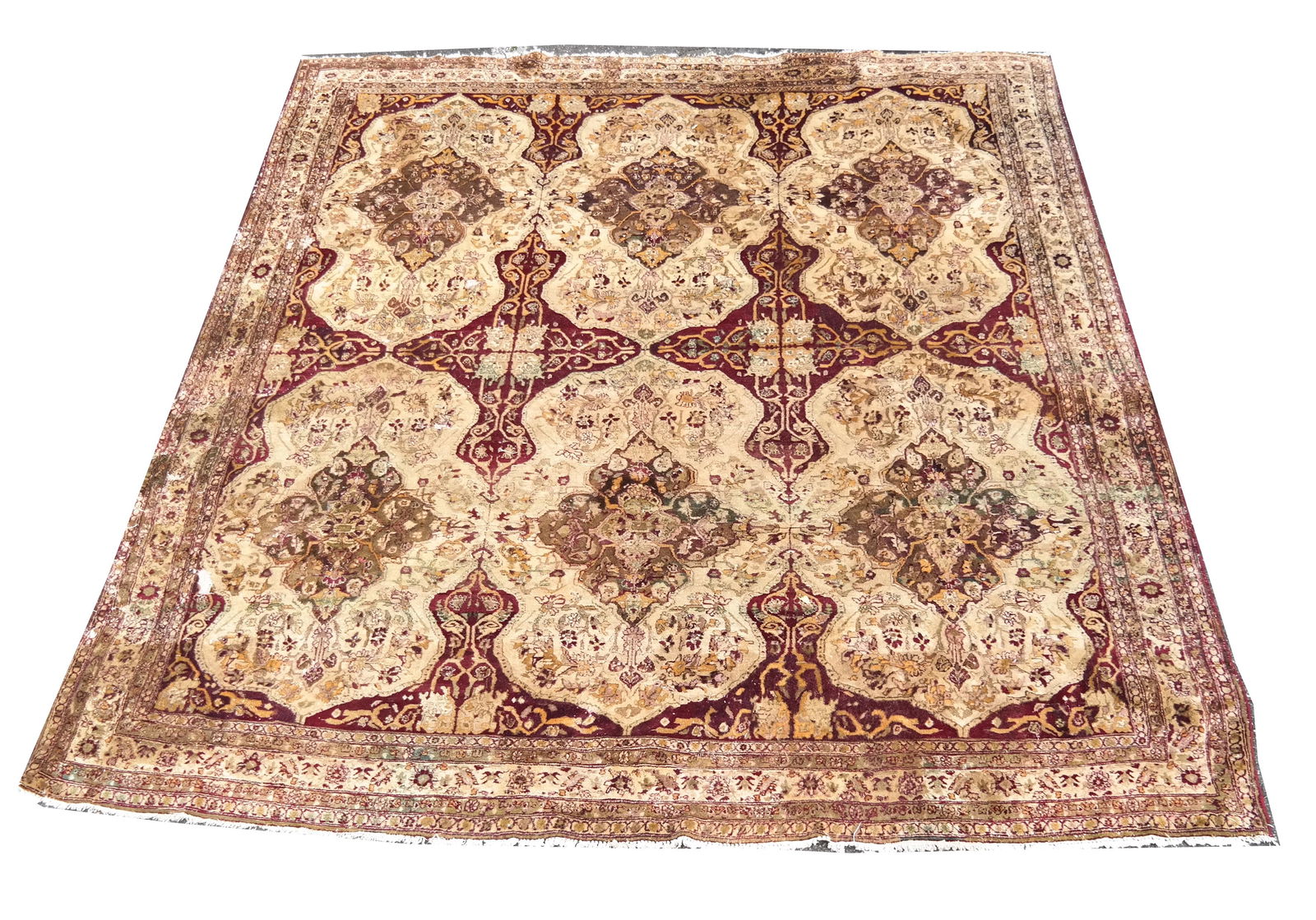 19th C. Agra Carpet (1 of 11)