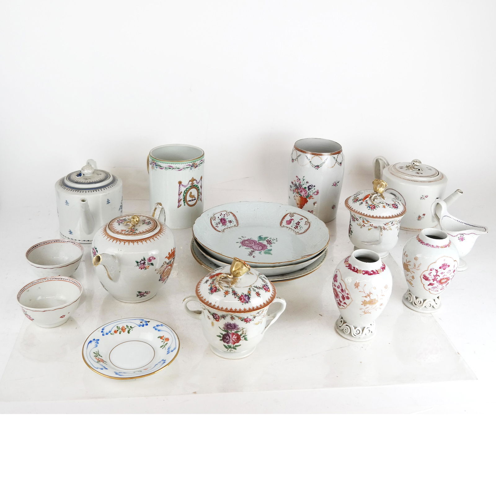 Lot of Assorted Porcelain - Teapots, Others (1 of 9)