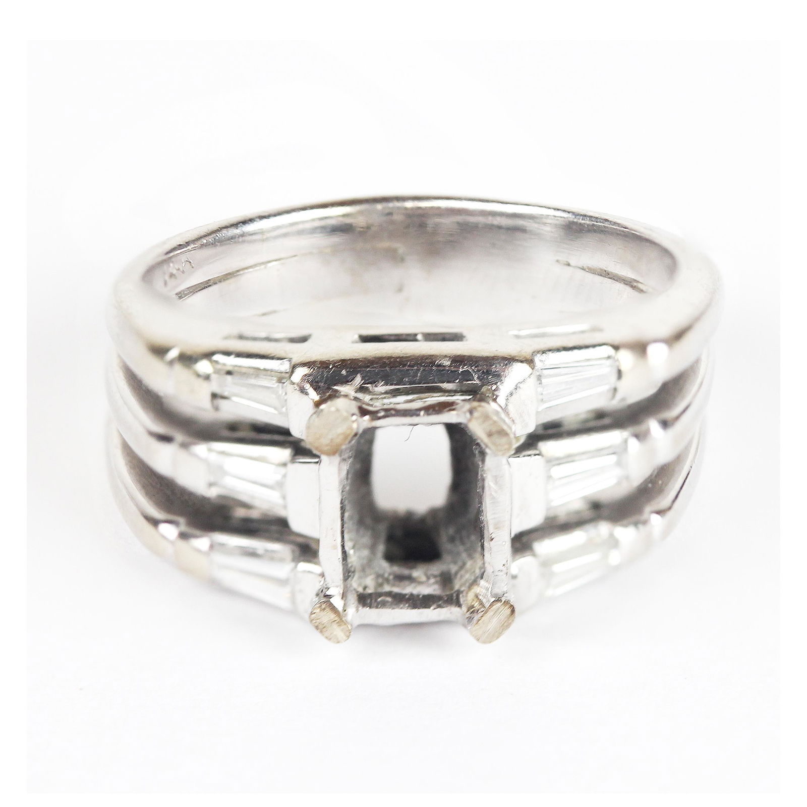 14K Gold Triple Ring Setting (1 of 5)