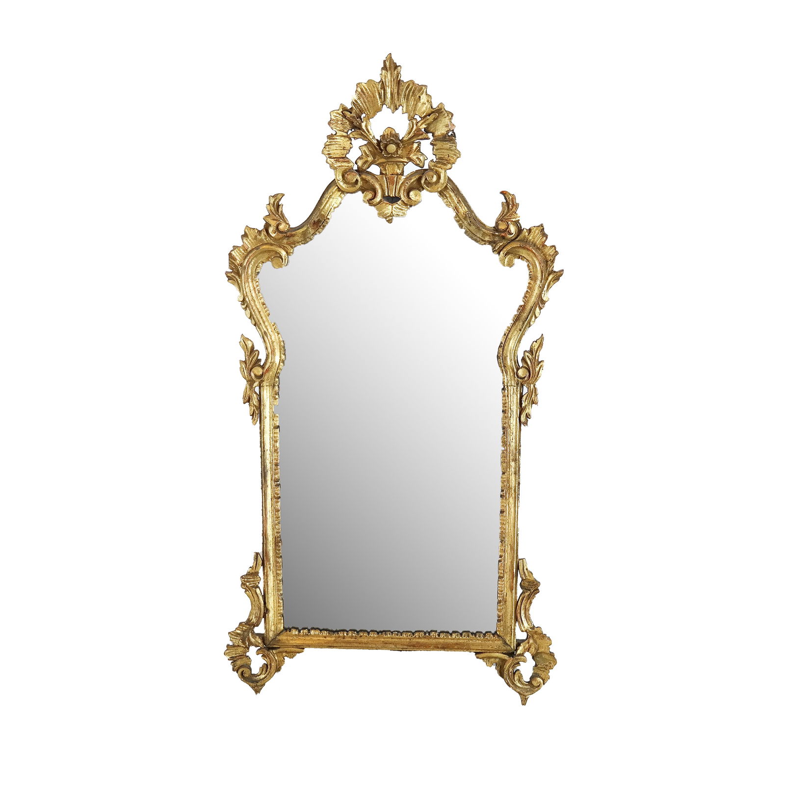 Antique Gilt Carved Mirror (1 of 7)