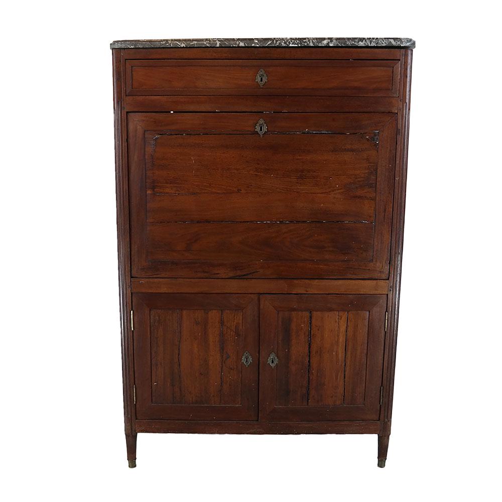 French Abattant Drop Front Secretaire Desk (1 of 13)