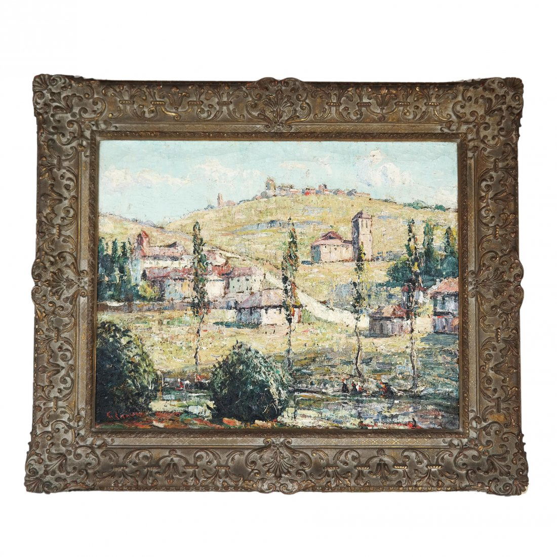 Ernest LAWSON: "Hillside Landscape" - Painting (1 of 8)