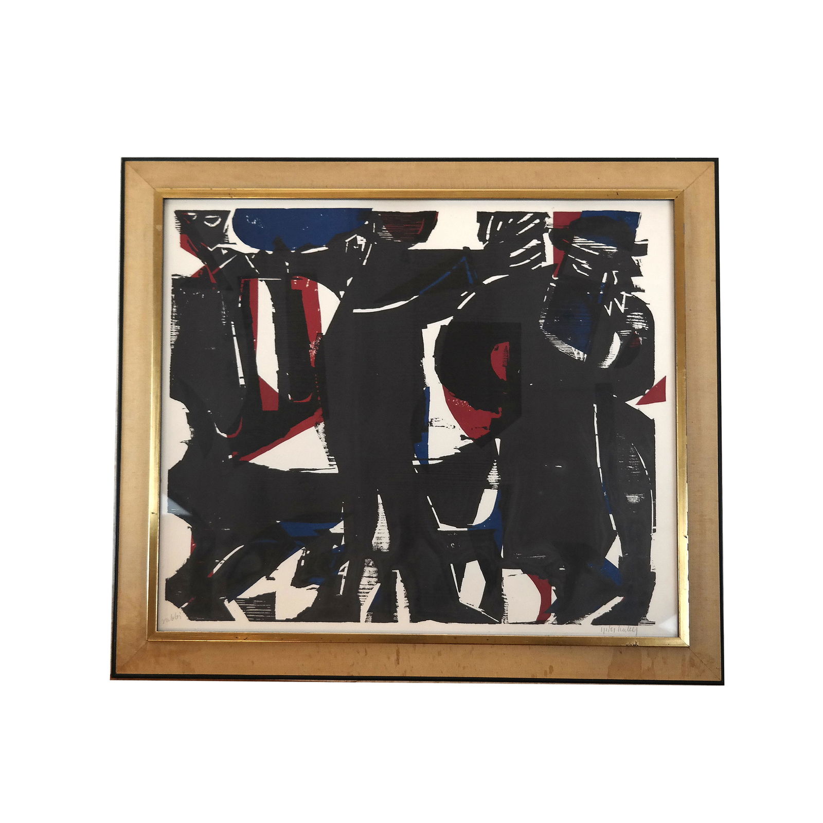 Hap GRIESHABER: "Rabbi" - Woodblock Print (1 of 7)