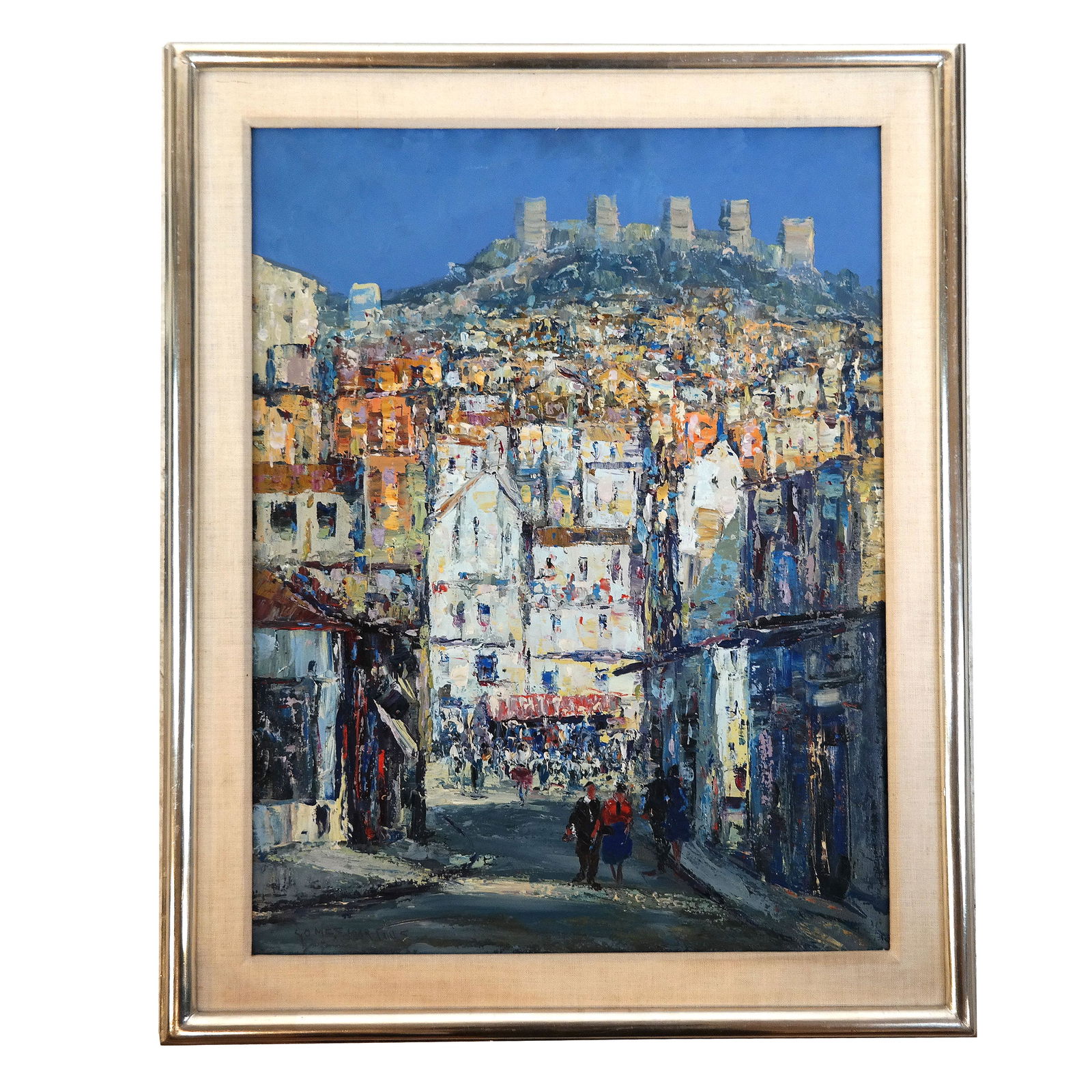 Gomes MARTINS: "Largo Martin" - Painting (1 of 9)