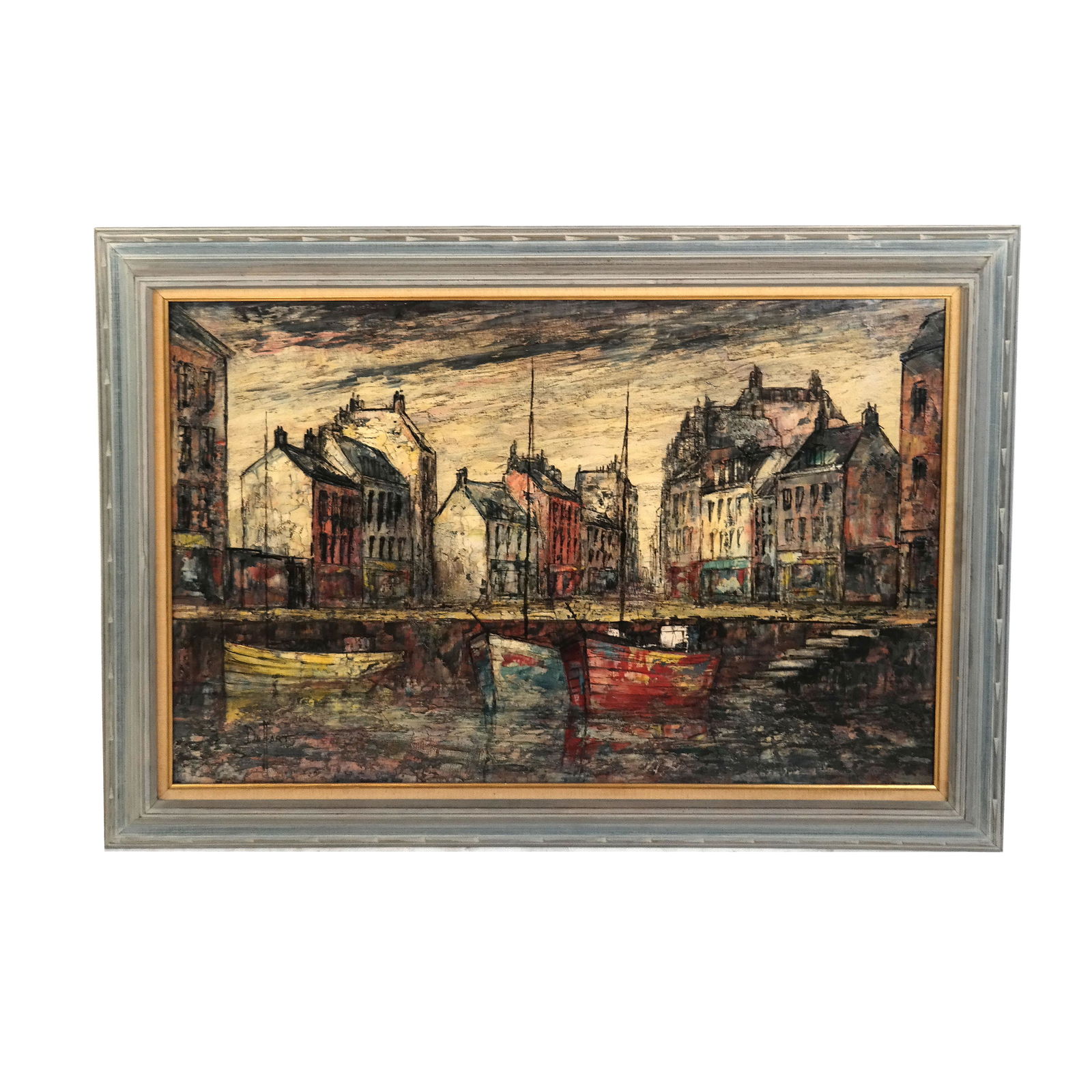 DUHART: Coastal Village - Painting (1 of 7)