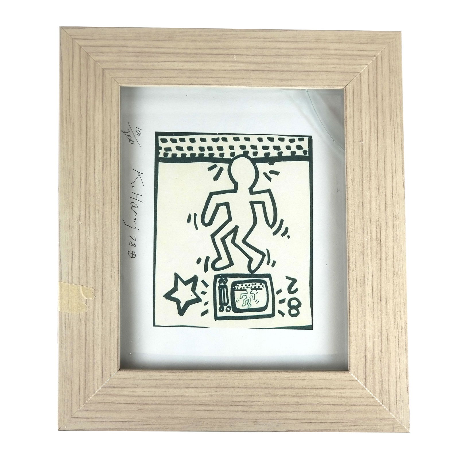 Keith HARING: "Figure 82" - Lithograph (1 of 5)