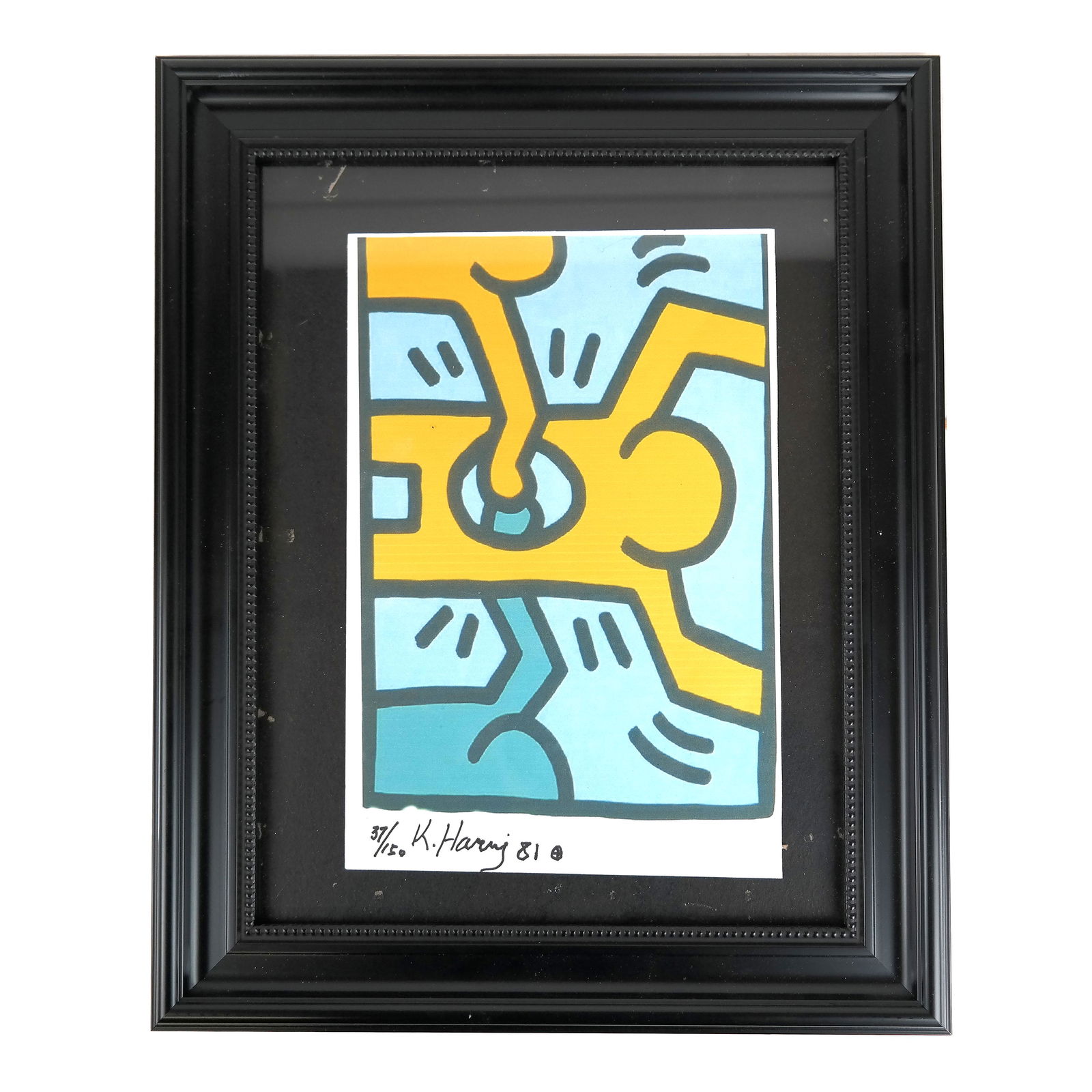 Keith HARING: "Figures 81" - Lithograph (1 of 5)