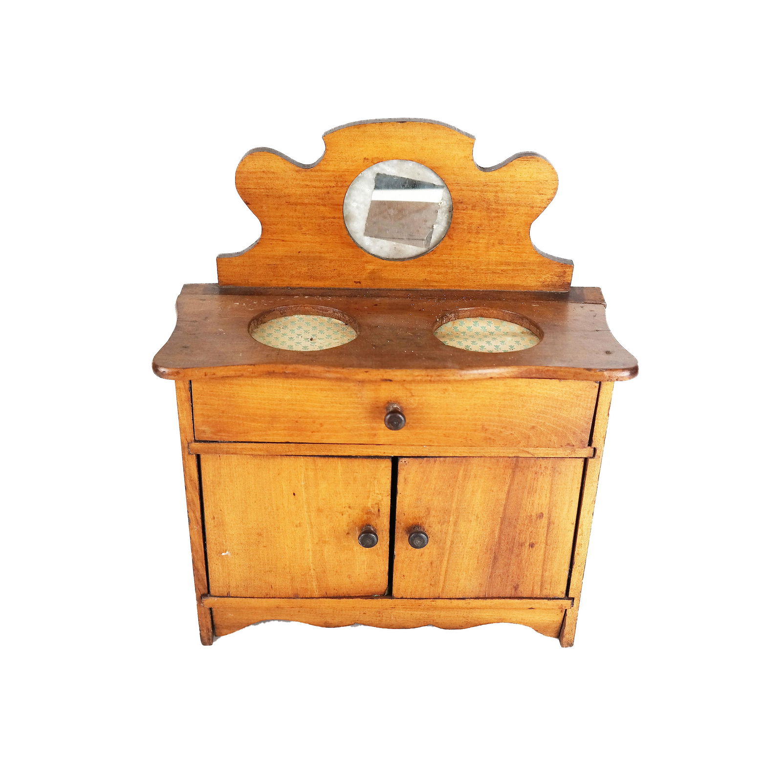 Salesman's Sample Pine Dry Sink (1 of 6)