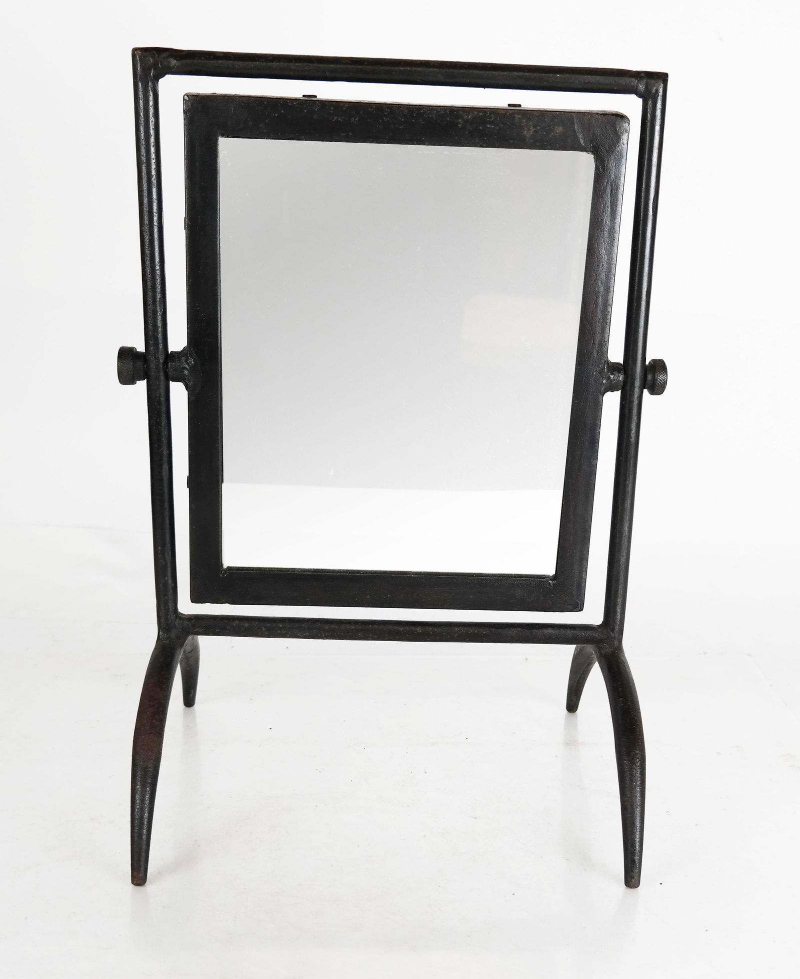 Iron Frame Tilting Table Mirror (1 of 5)
