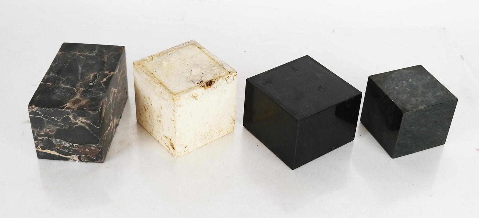 Lot of 4 Marble & Stone Bases (1 of 5)