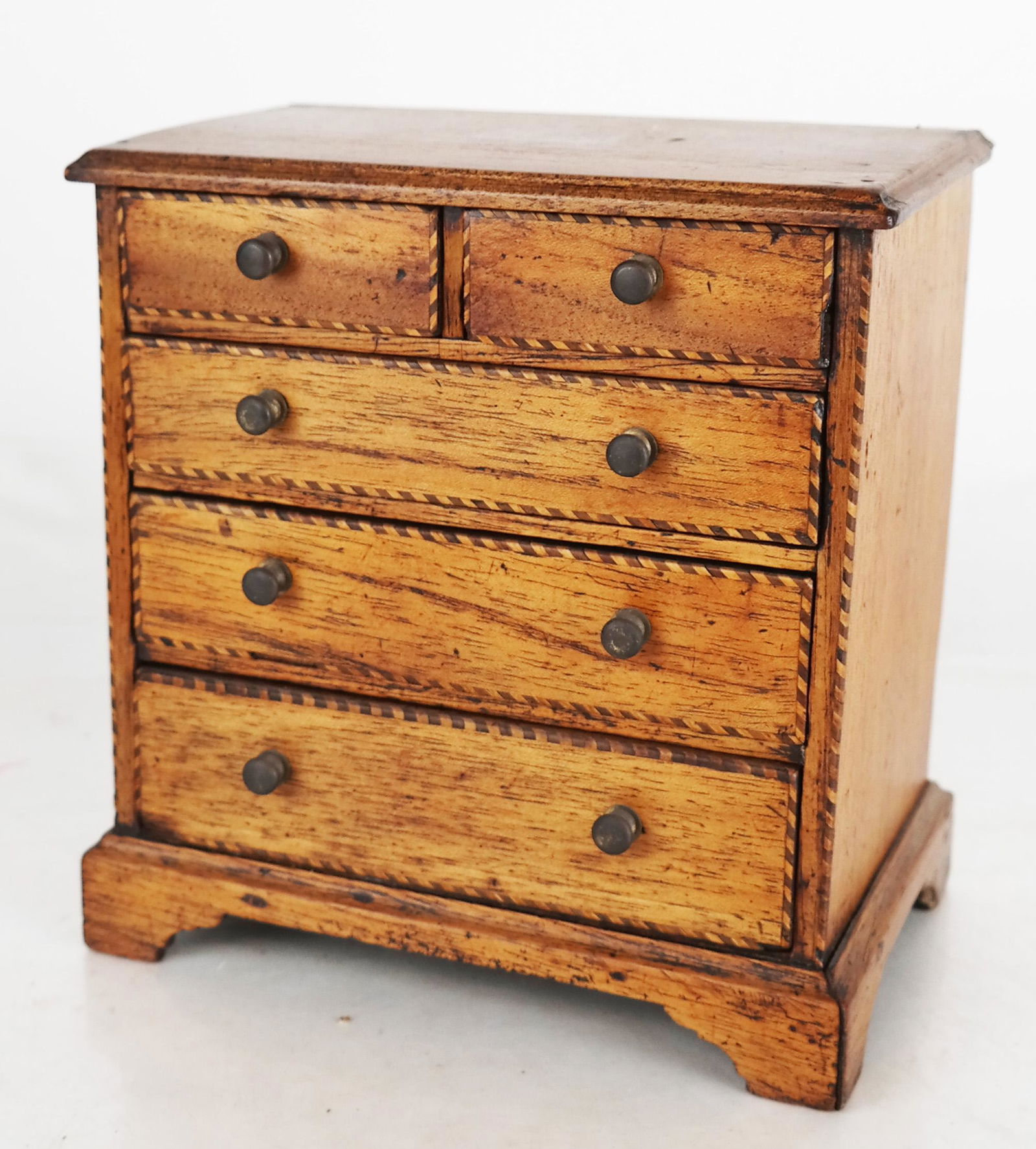 18th C. Salesman's Sample English Chest (1 of 7)