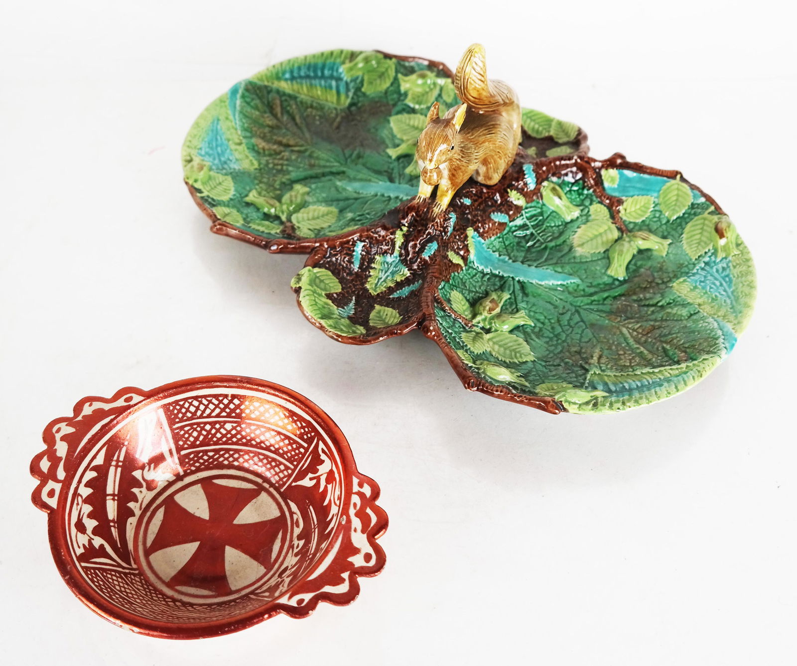 Majolica and Other: Two Trays (1 of 7)