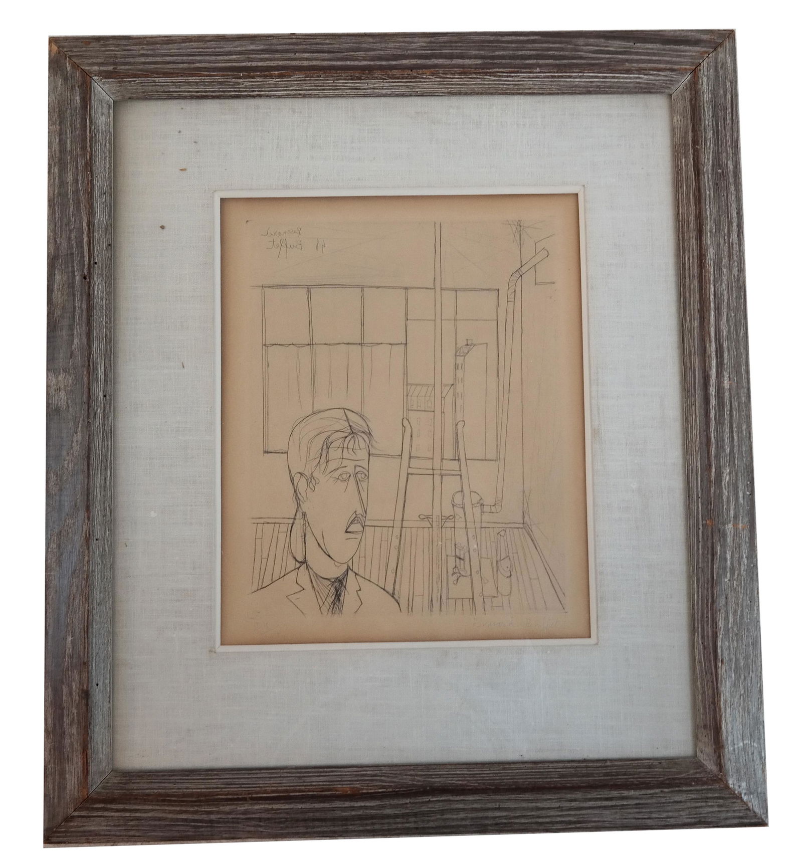 Bernard BUFFET: Interior - Lithogrraph (1 of 7)