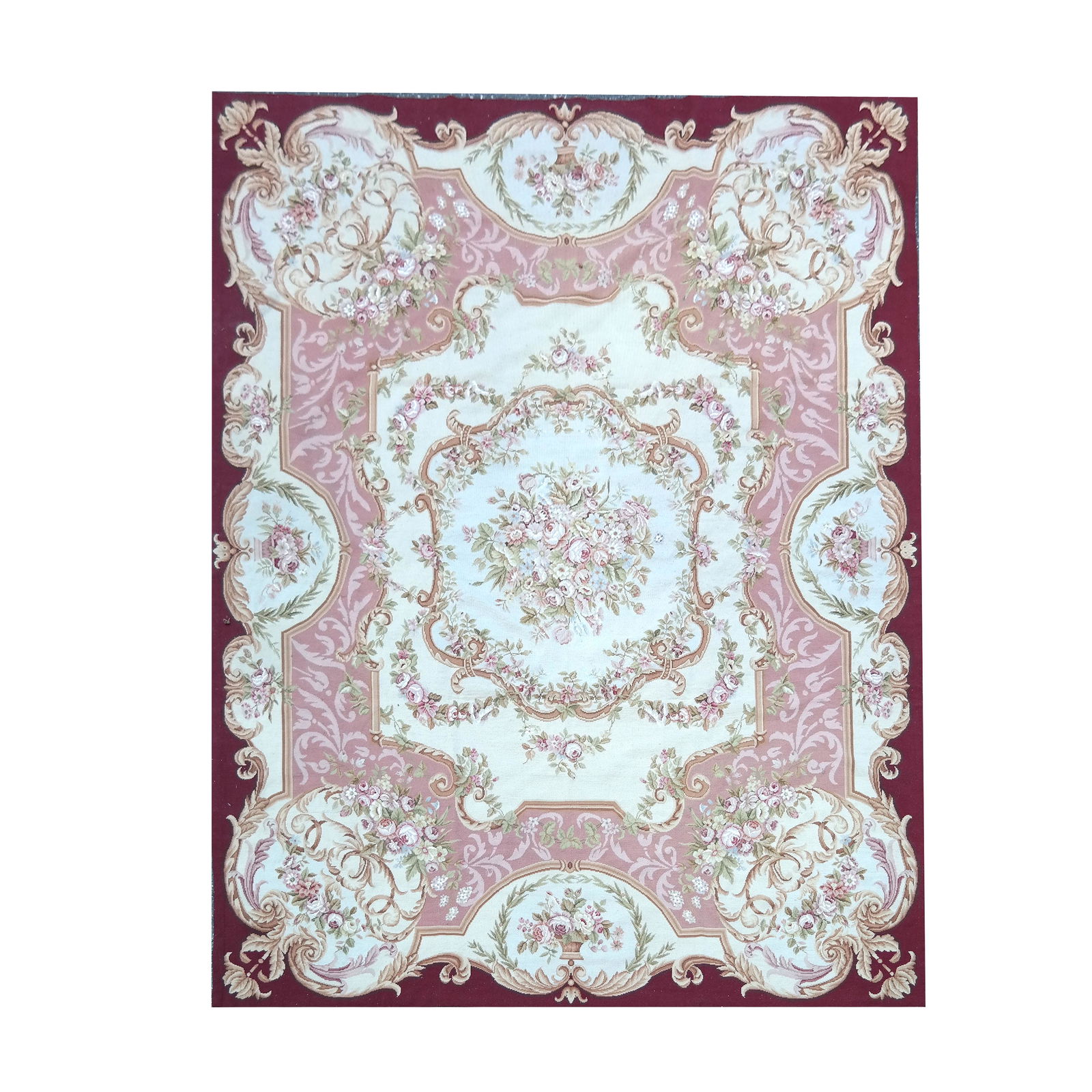 Floral Needlepoint Textile (1 of 9)