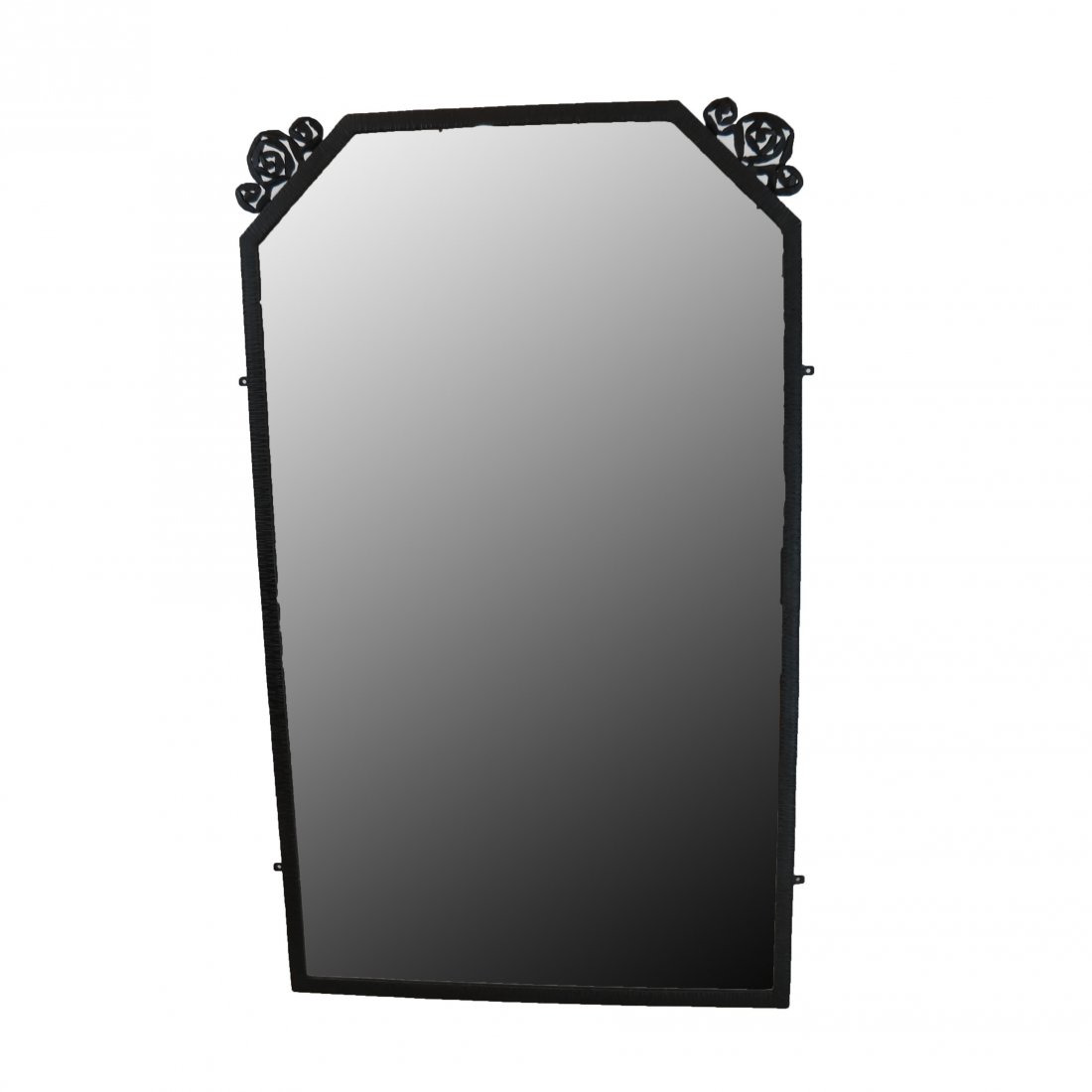 Art Deco Wrought Iron Mirror, Circa 1925 (1 of 6)
