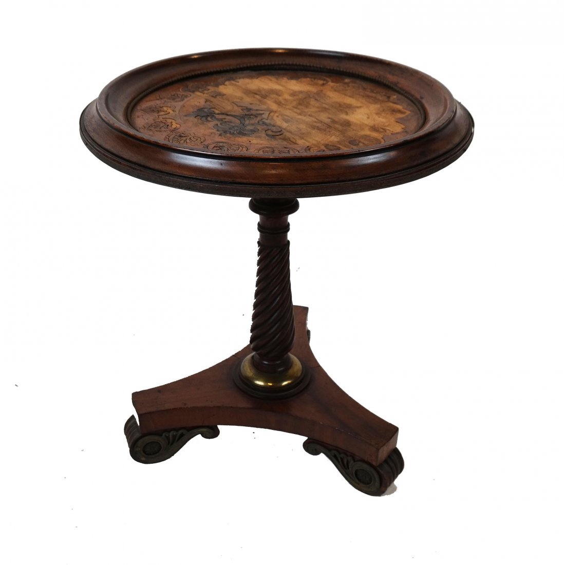 Twist-Form Column Low Round Table (1 of 5)