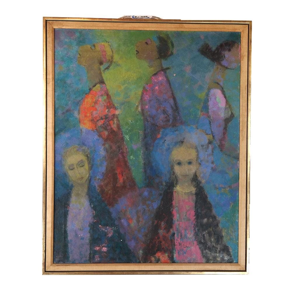 Martin FRIEDMAN: Figures - Painting (1 of 6)