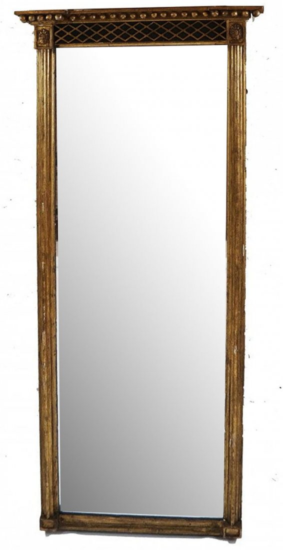 19th C. Regency Pier Mirror (1 of 6)