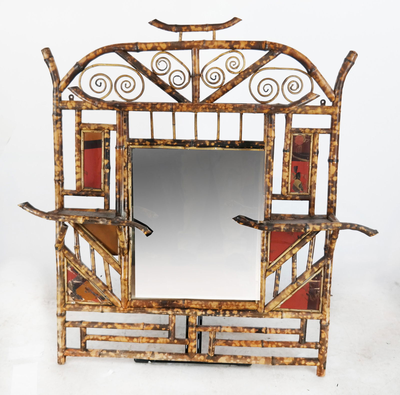 Aesthetic Movement Bamboo Mirror (1 of 7)