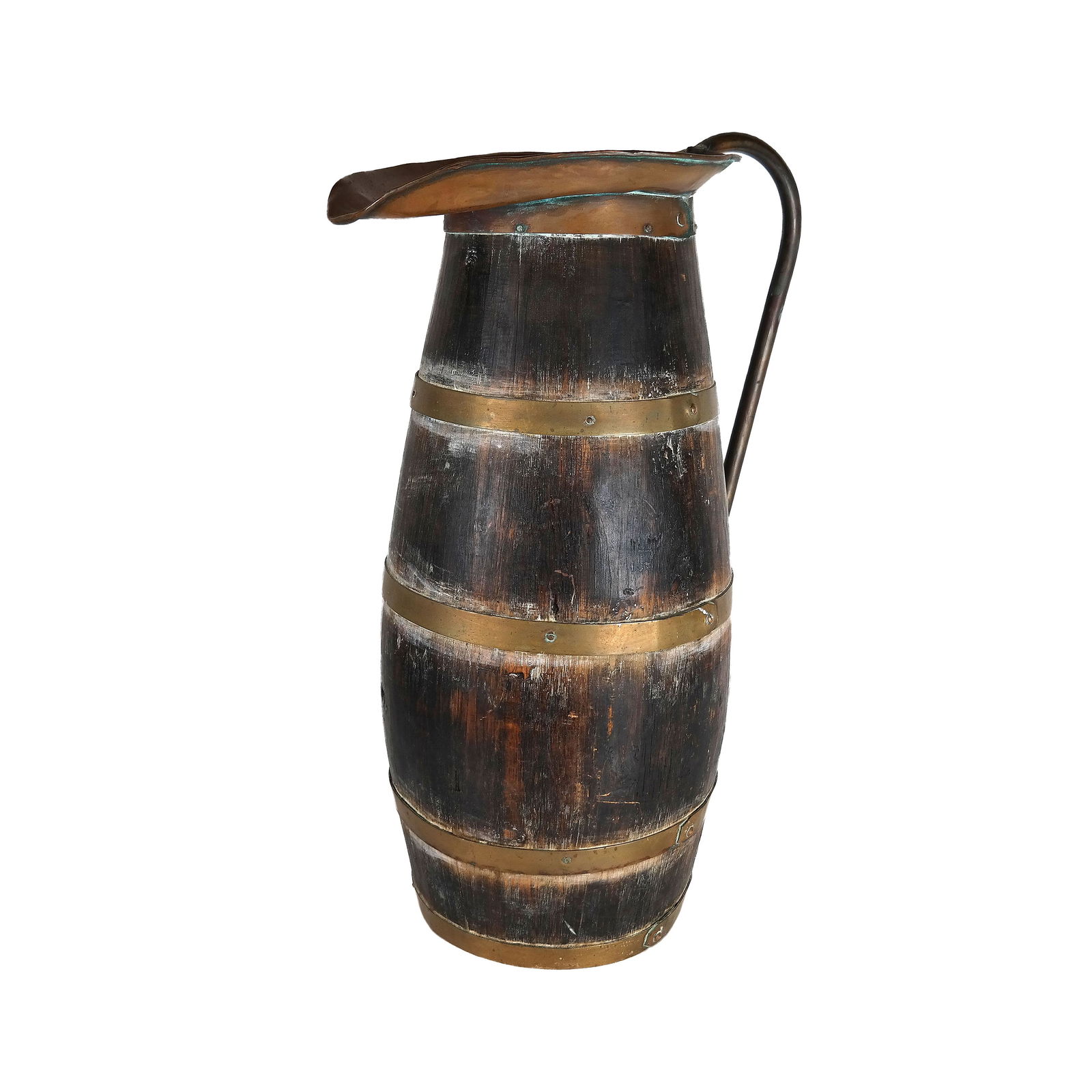 Wood & Brass Pitcher (1 of 5)