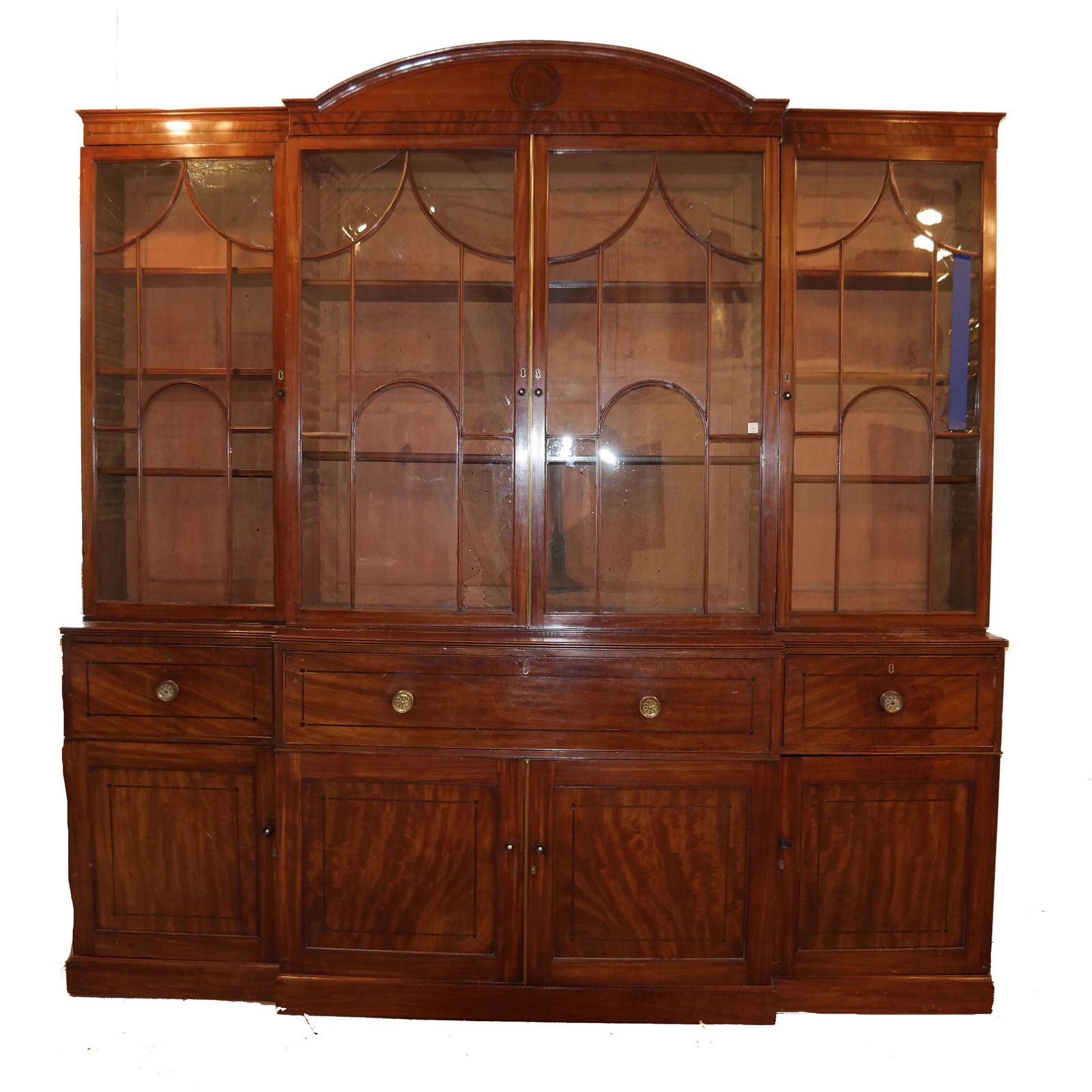 19th C. Regency Breakfront (1 of 12)