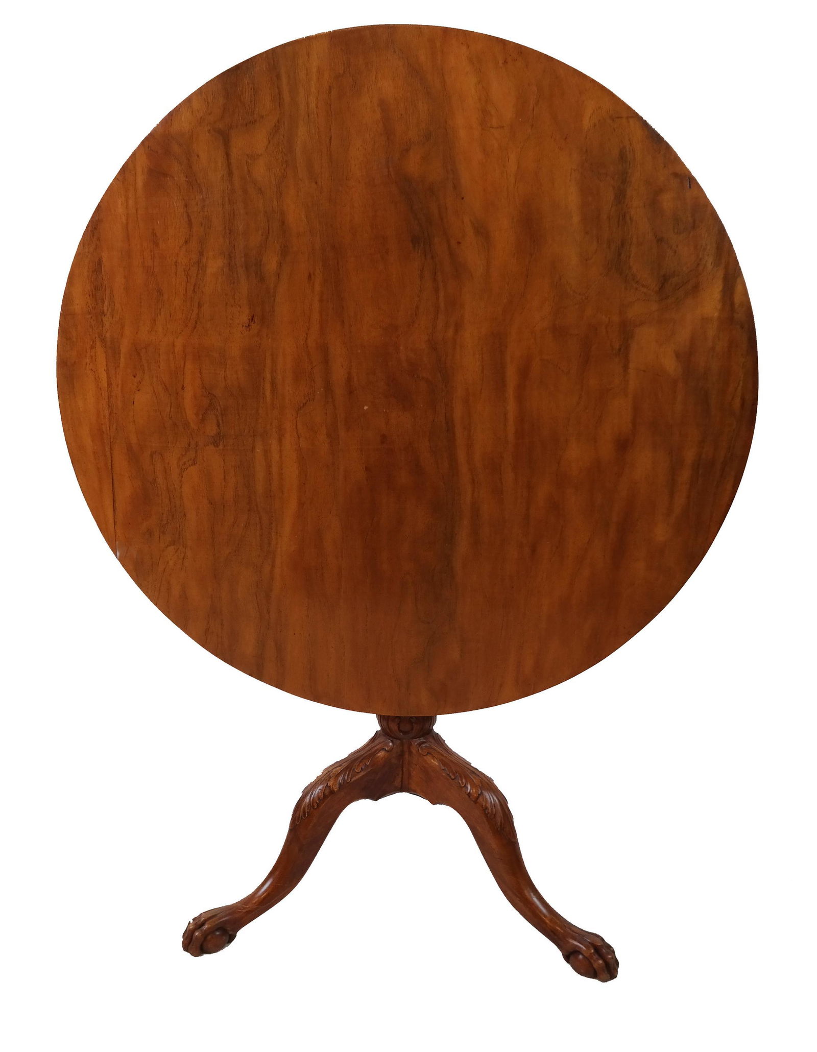 18th C. George III Tilt Top Table (1 of 7)
