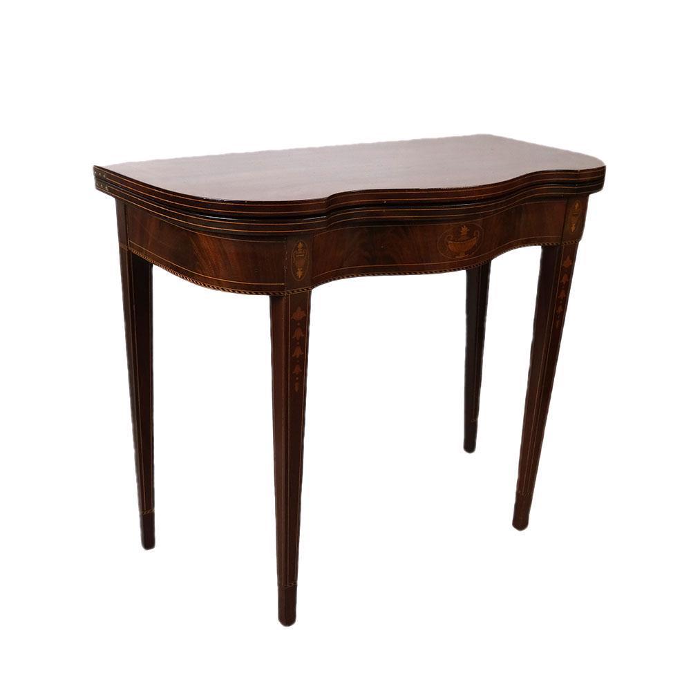 Sheraton-Style Serpentine Games Table (1 of 10)