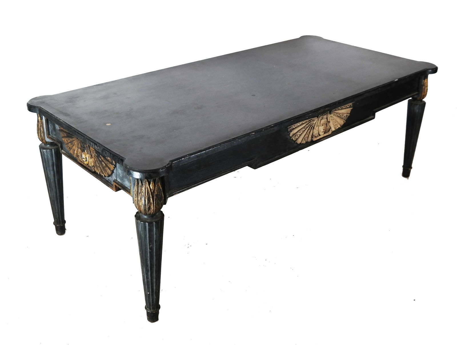 Neoclassical Parcel Gilt Coffee Table (1 of 6)