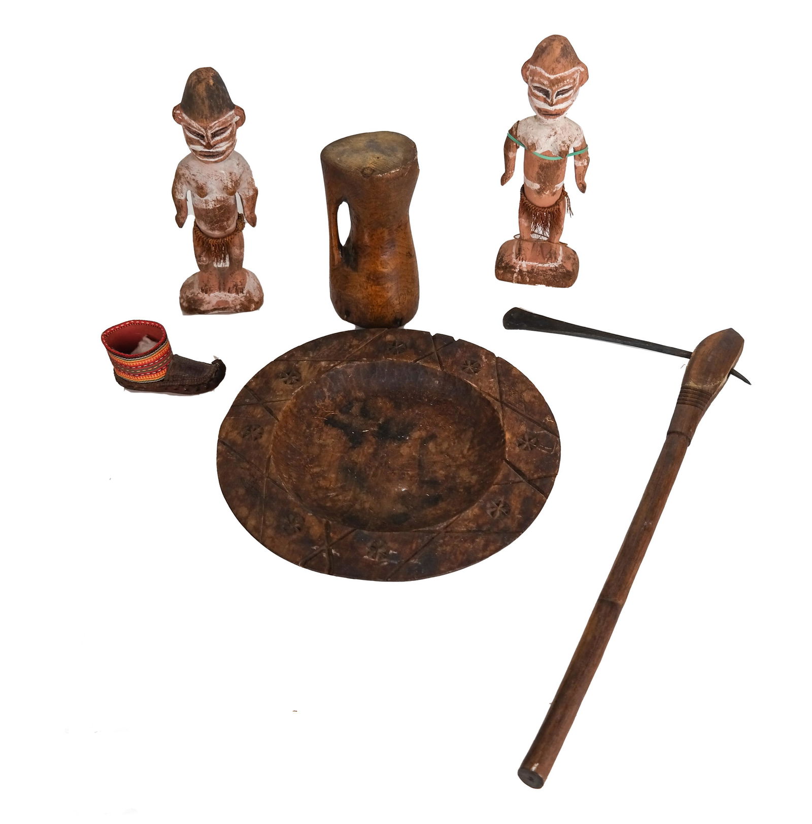 Six Handmade Tribal Ethnic items (1 of 8)