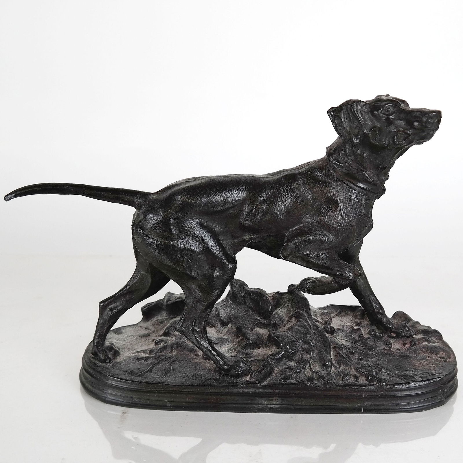 Cast Iron Black Pointer Dog (1 of 6)