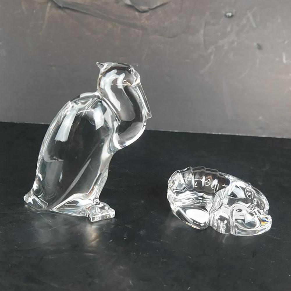 Two Steuben Crystal Figurines (1 of 7)