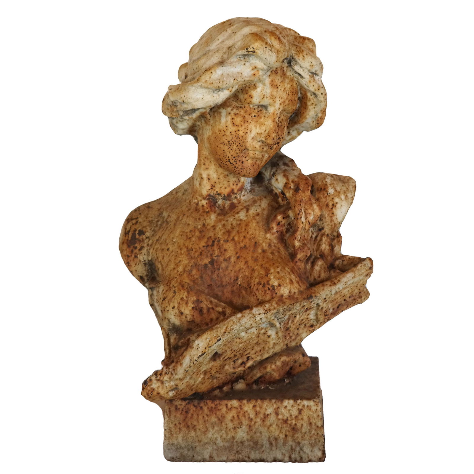 Art Nouveau Cast Iron Garden Sculpture (1 of 9)