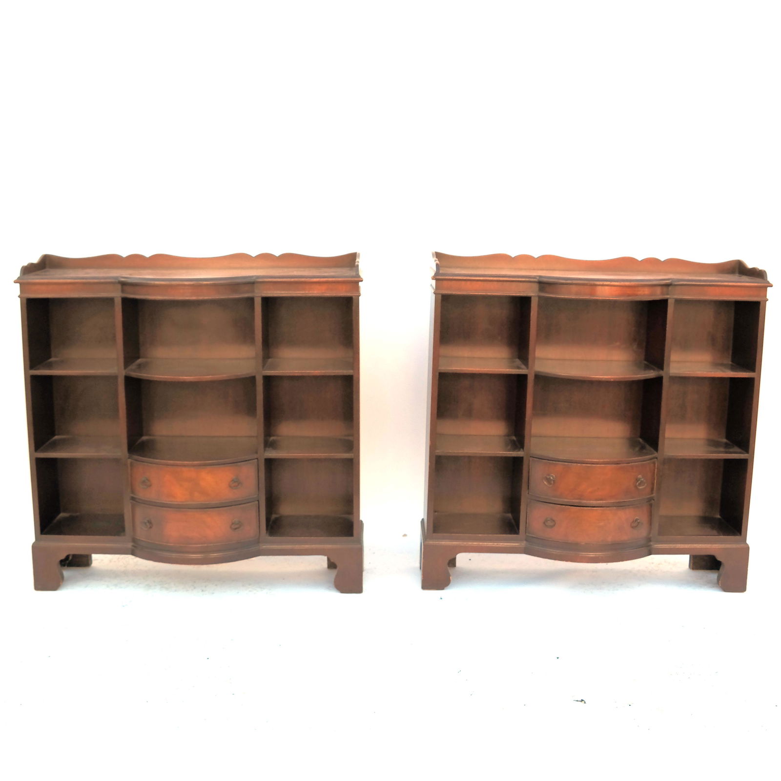 Pair George III-Style Bookcases (1 of 7)