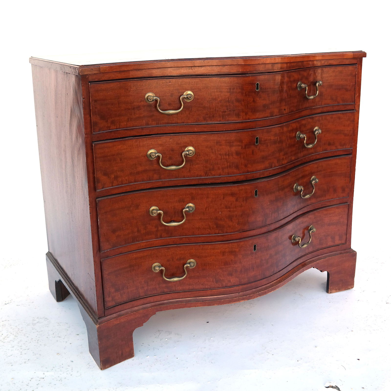George II Bowfront Chest (1 of 11)